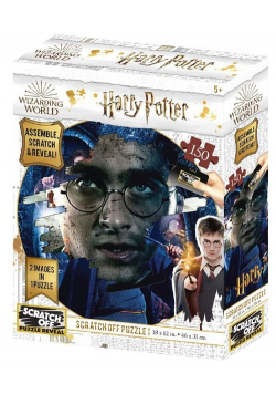 Harry Potter Magiczne puzzle-zdrapka Harry Potter poszukiwany 500 elementów