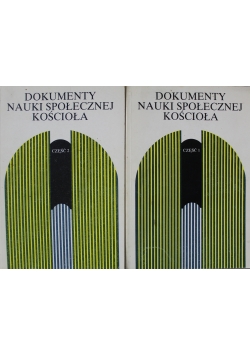 Dokumenty Nauki Społecznej Kościoła Cz I i II