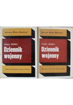 Dziennik wojenny tom 1 i 2