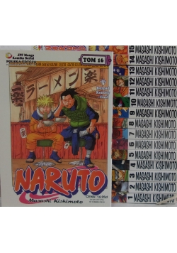Naruto, tomy od 1 do 16