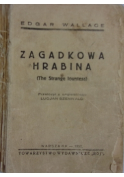 Zagadkowa Hrabina, 1937 r.