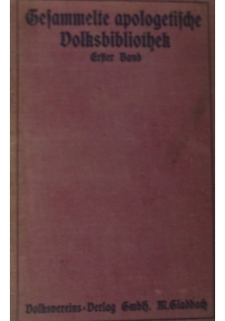 Gesammelte apologetische Dolksbibliothek ,1907 r.
