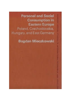 Personal and Social Consumpcion in Ersten Europe