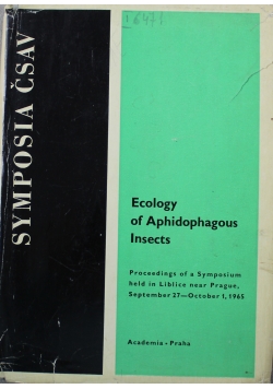 Ecology of Aphidophagous Insects
