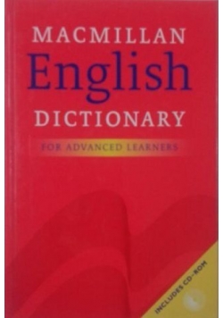 Macmillan English Dictionary for Advanced Learners + CD