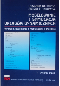 Modelowanie i symulacja układów i procesów dynamicznych