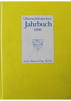 Oberscchlesisches Jahrbuch 1990