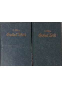 Gottes Welt - 2 tomy, 1922 r.