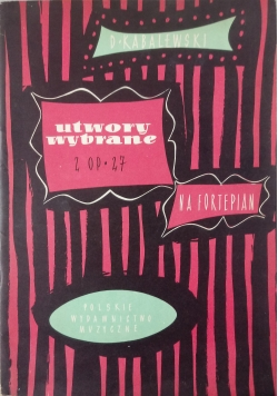 Utwory wybrane z op 27 na fortepian