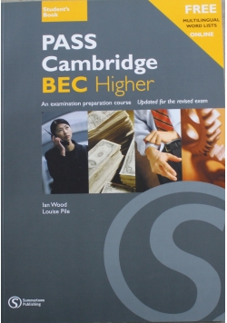 Pass cambridge BEC Higher Students Book