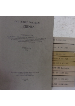 Leibniz,Zestaw 10 książek