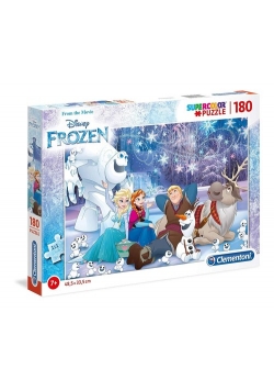 Puzzle Supercolor Kraina Lodu 180