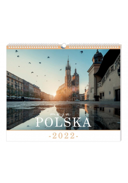Kalendarz 2022 planszowy 33,5x40 Polska