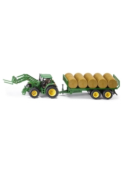 Siku Farmer - Traktor ze słomą S3862