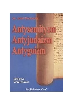 Antysemityzm Antyjudaizm Antygonizm