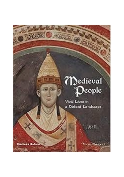 Medieval people, vivid lives in a distant landscape, nowa