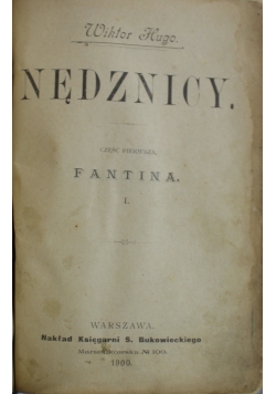 Nędznicy część 1 Fantina 1900 r.
