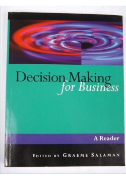 Decision Making for Business