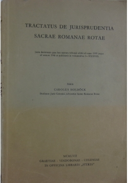 Tractatus de Jurisprudencia