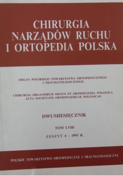 Chirurgia narządów ruchu i ortopedia polska