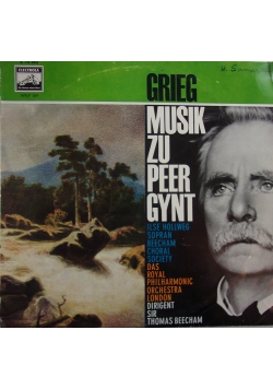 Grieg Musik zu Peer Gynt, płyta winylowa