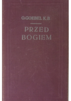 Przed Bogiem . Tom II