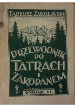 Przewodnik po Tatrach i Zakopanem 1946 r.