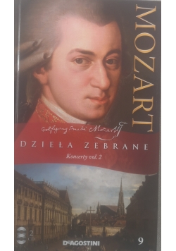 Mozart Dzieła zebrane 9. Koncerty vol.2 ,2 płyty CD