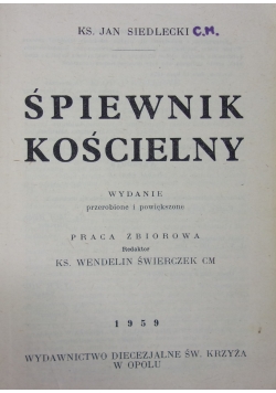 Śpiewniki kościelny