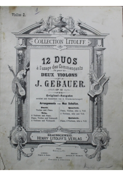 Collection Litolff 7 tomów około 1830 r.