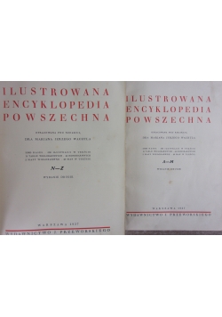 Ilustrowana encyklopedia powszechna, Tom 1 i 2, 1937 r.
