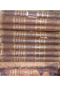 Dzieje powszechne illustrowane, zestaw 13 książek, ok 1894 r.