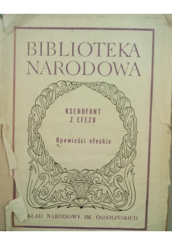 Ksenofont z Efezu Opowieści efeskie