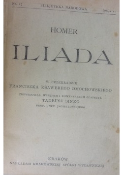Iliada ,1922 r.