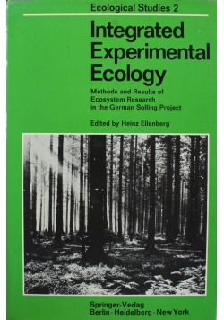 Integrated Experimental Ecology