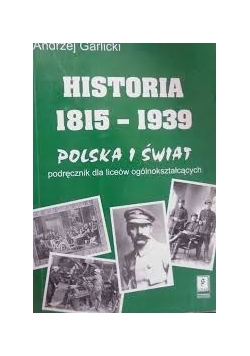 Historia 1815-1939. Podręcznik dla liceów ogólnokształcących