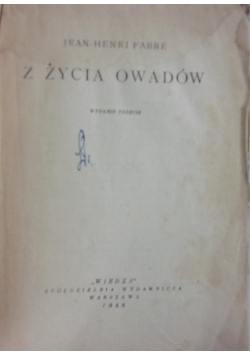 Z  życia owadów, 1948r.