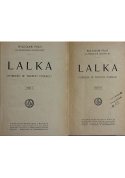 Lalka Tom I i III, ok 1918 r.