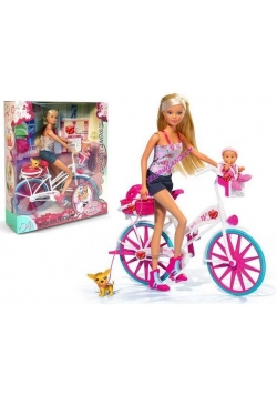Steffi na rowerze