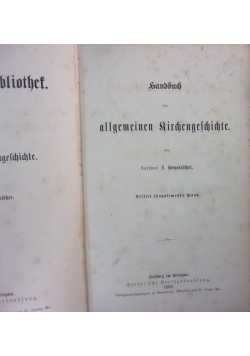 Handbuch der allgemeinen Kirchengeschichte, 1880 r.