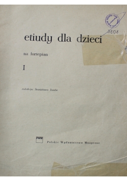 Etiudy dla dzieci na fortepian