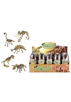 Epoka Dinozaurów - Szkielet Dinozaura 5 rodzajów