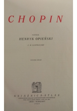 Chopin Tom X 1925 r.