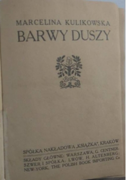 Barwy duszy 1911r