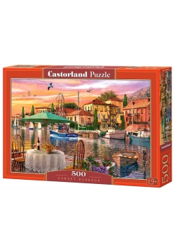 Puzzle 500 Sunset Harbour CASTOR
