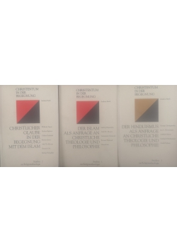 Christentum in der begegnung. Zestaw  3 książek