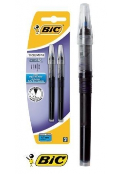 Wkłady do rollerów 0,7 niebieski bls 2szt BIC