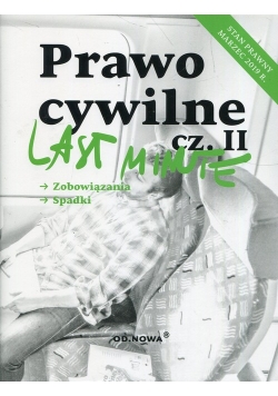 Last Minute Prawo Cywilne cz. II