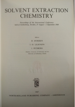 Solvent extraction chemistry
