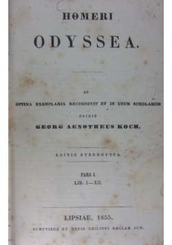 Odyssea,1855r.